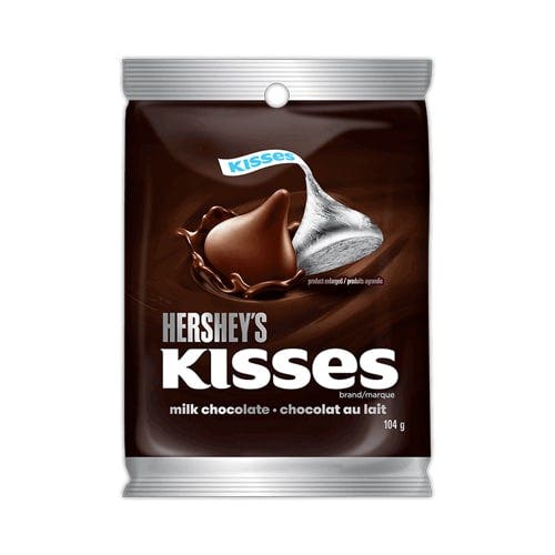 Hershey's Kisses Milk Chocolate Candies in package