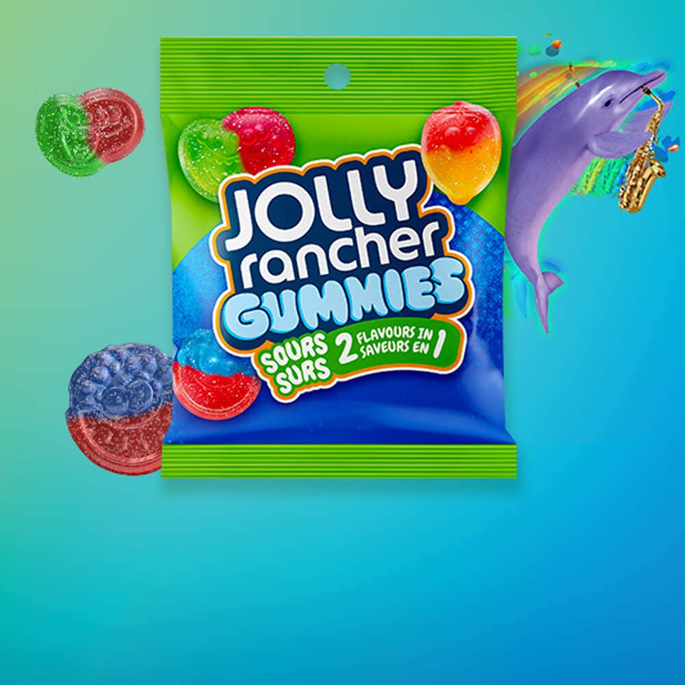 Jolly Rancher Sours 2 Flavours in 1